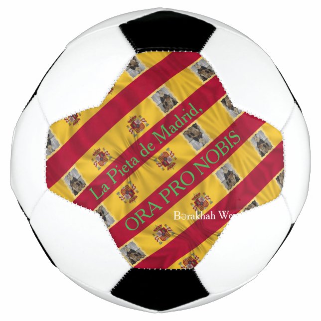Bola De Futebol A Pieta de Madrid (Frente)