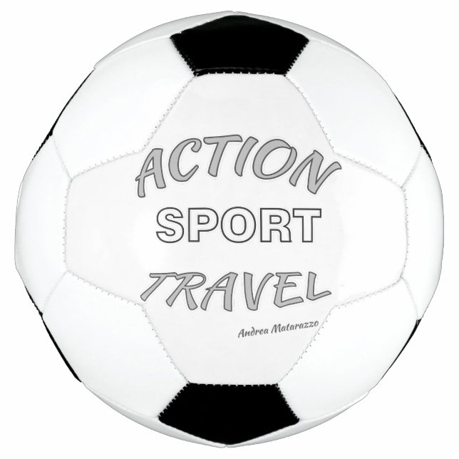 Bola De Futebol Ação Esporte Viagem (Frente)