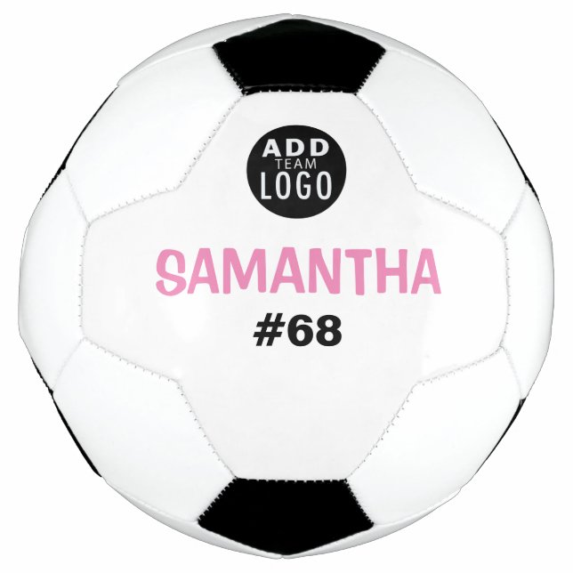 Bola De Futebol Adicionar Um Logotipo Para Crianças Personalizadas (Frente)