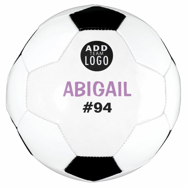 Bola De Futebol Adicionar Um Logotipo Personalizado Para Crianças  (Frente)