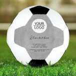 Bola De Futebol Adicione seu logotipo à empresa de texto personali<br><div class="desc">Adicione seu logotipo com uma bola de futebol da empresa de Promocional de texto personalizado. Insira seu logotipo no modelo e personalize o texto,  o nome da empresa,  o endereço e as informações de contato. Promoção de negócios ou oferta para seus clientes e parceiros comerciais.</div>