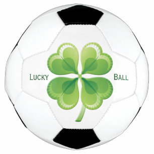 Bola de futebol afortunada