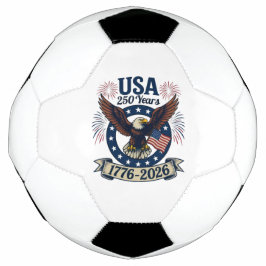 Bola De Futebol Águia Americana Patriótica 250 Anos 1776-2026