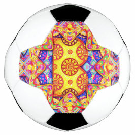 Bola De Futebol Alphabet B mandala