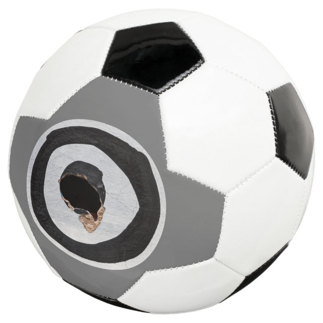 Bola De Futebol alvo rasga (Três quartos)