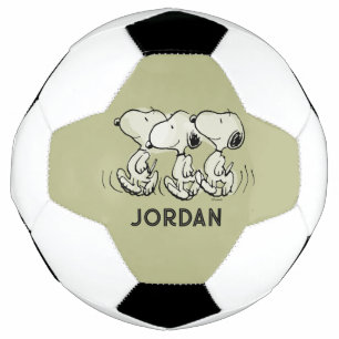 Bola De Futebol Amendoins Snoopy Walking Alto