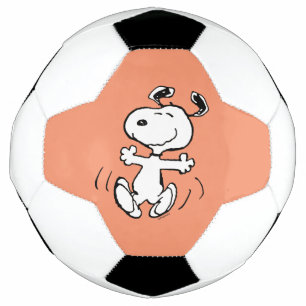 Bola De Futebol Amendoins Uma dança feliz snoopy