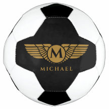 Angel Wings Vintage Nome do Ouro Inicial Monograma