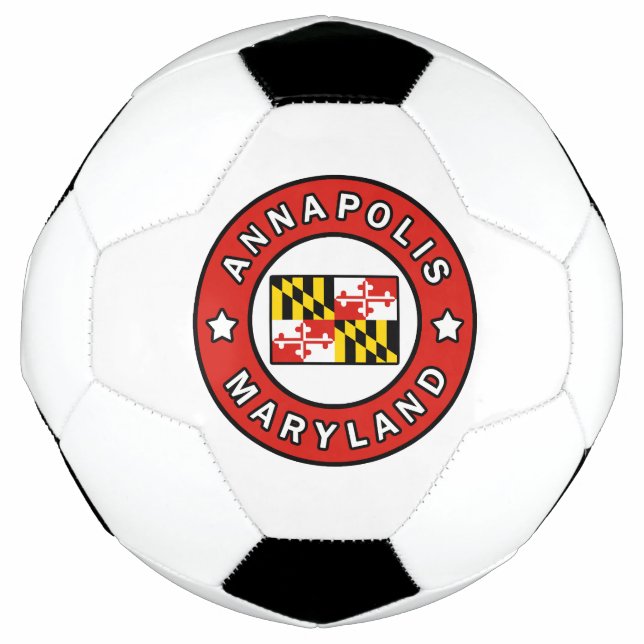 Bola De Futebol Annapolis Maryland (Frente)