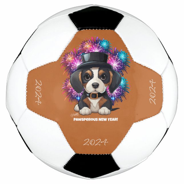 Bola De Futebol Ano do Woofs! (Frente)