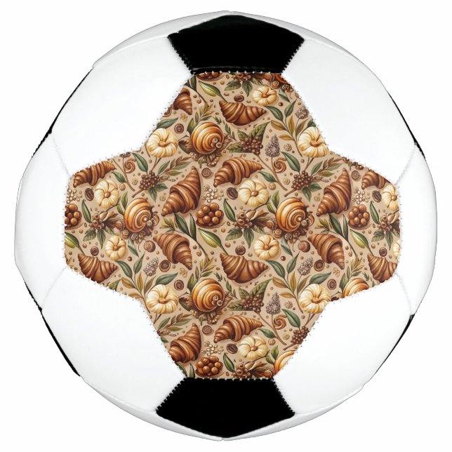 Bola De Futebol Ansiando Croissants (Frente)