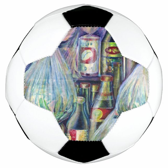 Bola De Futebol Aromas desidratados de Singapura (Frente)