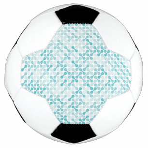 Bola De Futebol Arte Gráfica Líquida Abstrata