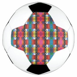 Bola De Futebol Arte pop nº1 de Yeshaya Dank - unidade & harmonia