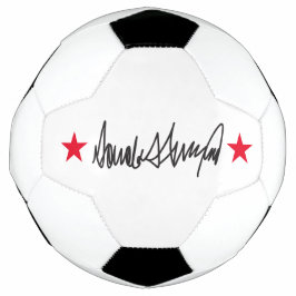 Bola De Futebol Assinatura Trump