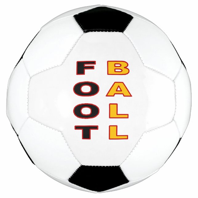 Bola De Futebol Ballon Foot  Design FOOTBALL  ALLEMAGNE (Frente)