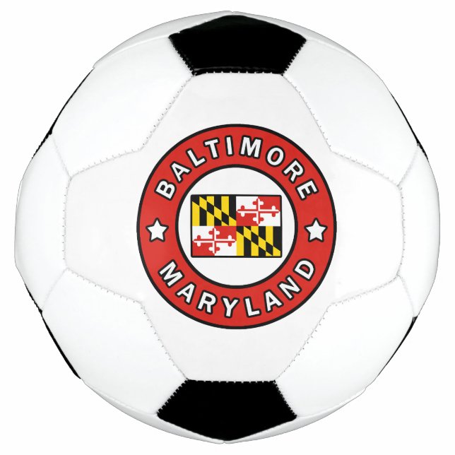 Bola De Futebol Baltimore Maryland (Frente)