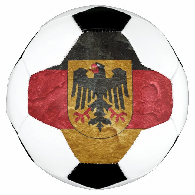 Bola De Futebol Bandeira alemã (Frente)