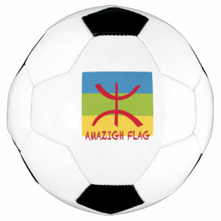 Bola De Futebol Bandeira Amazigh - Bandeira-Drapeau Amazigh