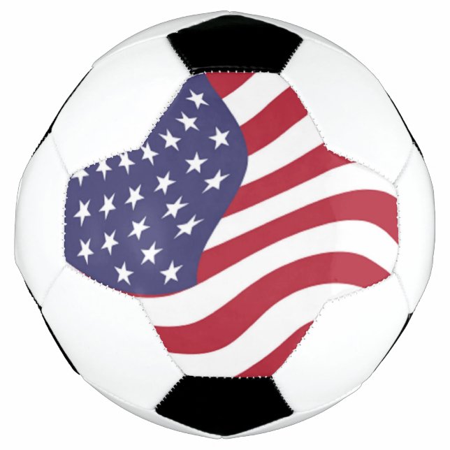 BOLA DE FUTEBOL BANDEIRA AMERICANA (Frente)
