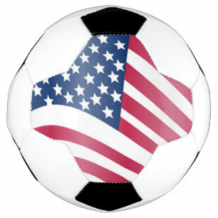 BOLA DE FUTEBOL BANDEIRA AMERICANA