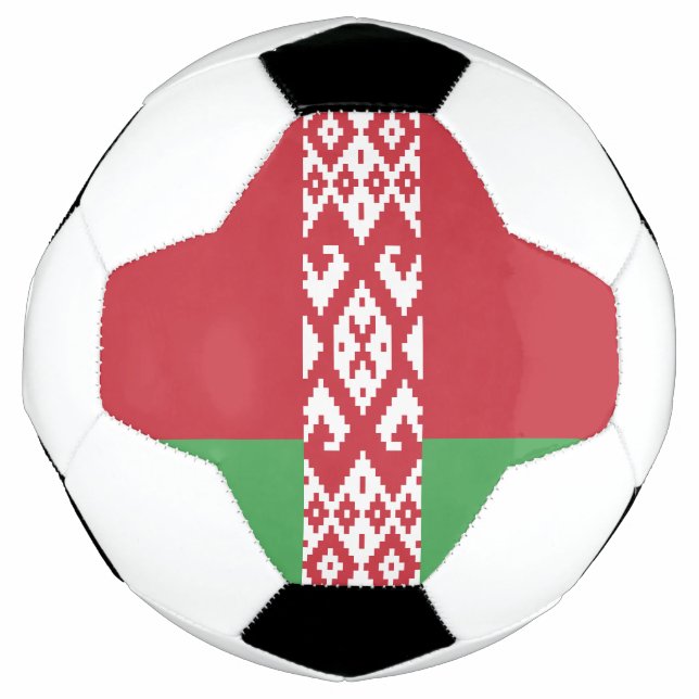 Bola De Futebol Bandeira Bielorrussa Patriótica (Frente)