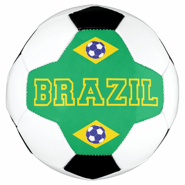 Bola De Futebol Bandeira brasileira (Frente)
