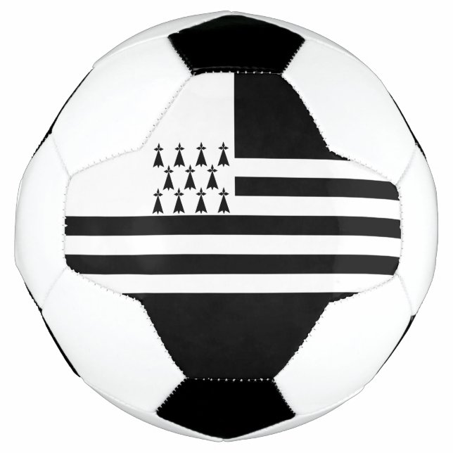 Bola De Futebol Bandeira Brittany Patriótica (Frente)