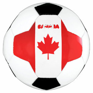 Bola De Futebol bandeira canadense