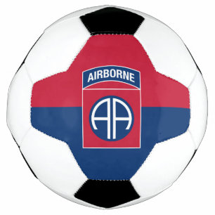 Bola De Futebol Bandeira da 82ª Divisão Aerotransportada Veterano