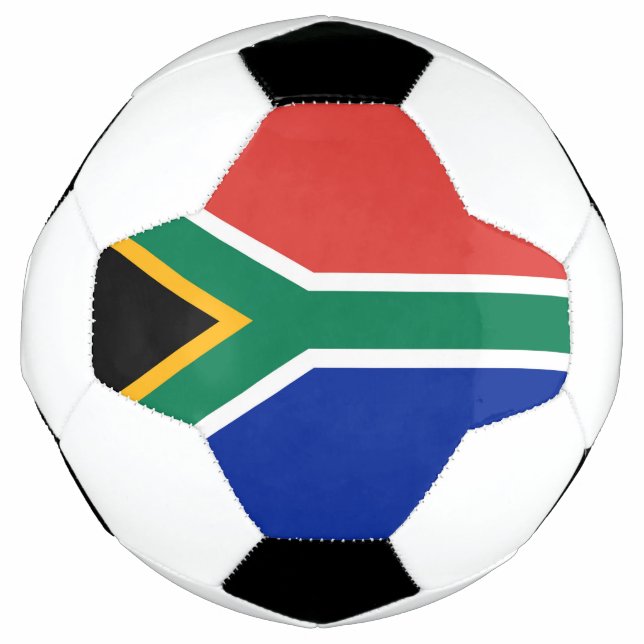 Bola De Futebol Bandeira da África do Sul (Frente)