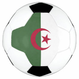 Bola De Futebol Bandeira da Argélia