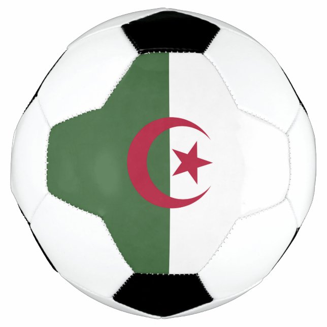Bola De Futebol Bandeira da Argélia (Frente)