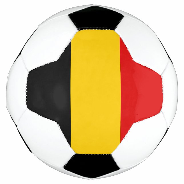 Bola De Futebol Bandeira da Bélgica (Frente)