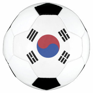 Bola De Futebol Bandeira da Coreia do Sul