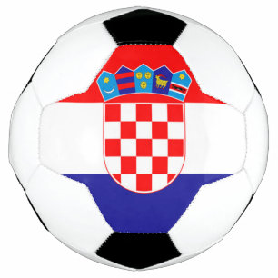 Bola De Futebol Bandeira da Croácia