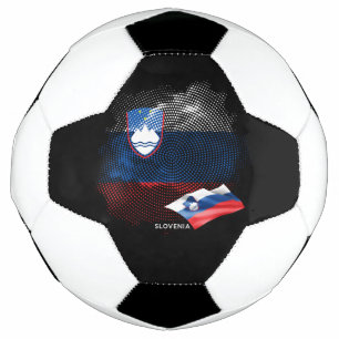 Bola De Futebol bandeira da Eslovênia