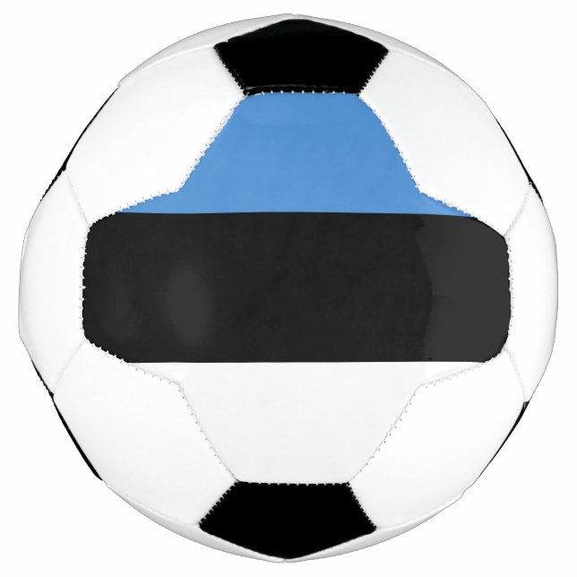 Bola De Futebol Bandeira da Estônia (Frente)
