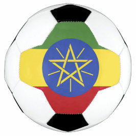 Bola De Futebol Bandeira da Etiópia