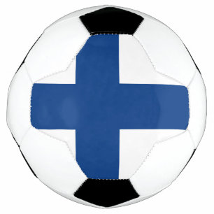 Bola De Futebol Bandeira da Finlândia