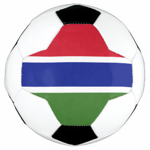 Bola De Futebol Bandeira da Gâmbia