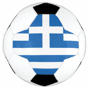 Bola De Futebol Bandeira da Grécia