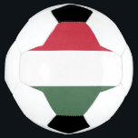 Bola De Futebol Bandeira da Hungria<br><div class="desc">Bandeira da Hungria</div>