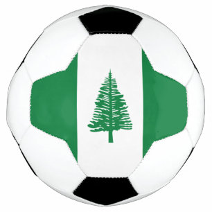 Bola De Futebol Bandeira da Ilha Norfolk
