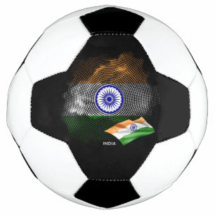 Bola De Futebol bandeira da Índia