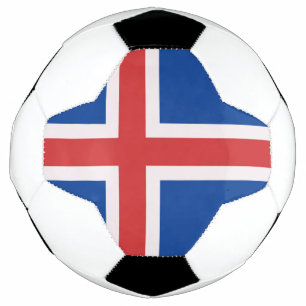 Bola De Futebol Bandeira da Islândia
