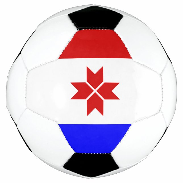 Bola De Futebol Bandeira da Mordóvia (Frente)