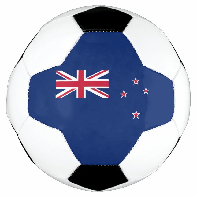 Bola De Futebol Bandeira da Nova Zelândia (Frente)