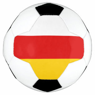 Bola De Futebol Bandeira da Ossétia do Sul