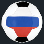 Bola De Futebol Bandeira da Rússia<br><div class="desc">Bandeira Patriótica da Rússia.</div>